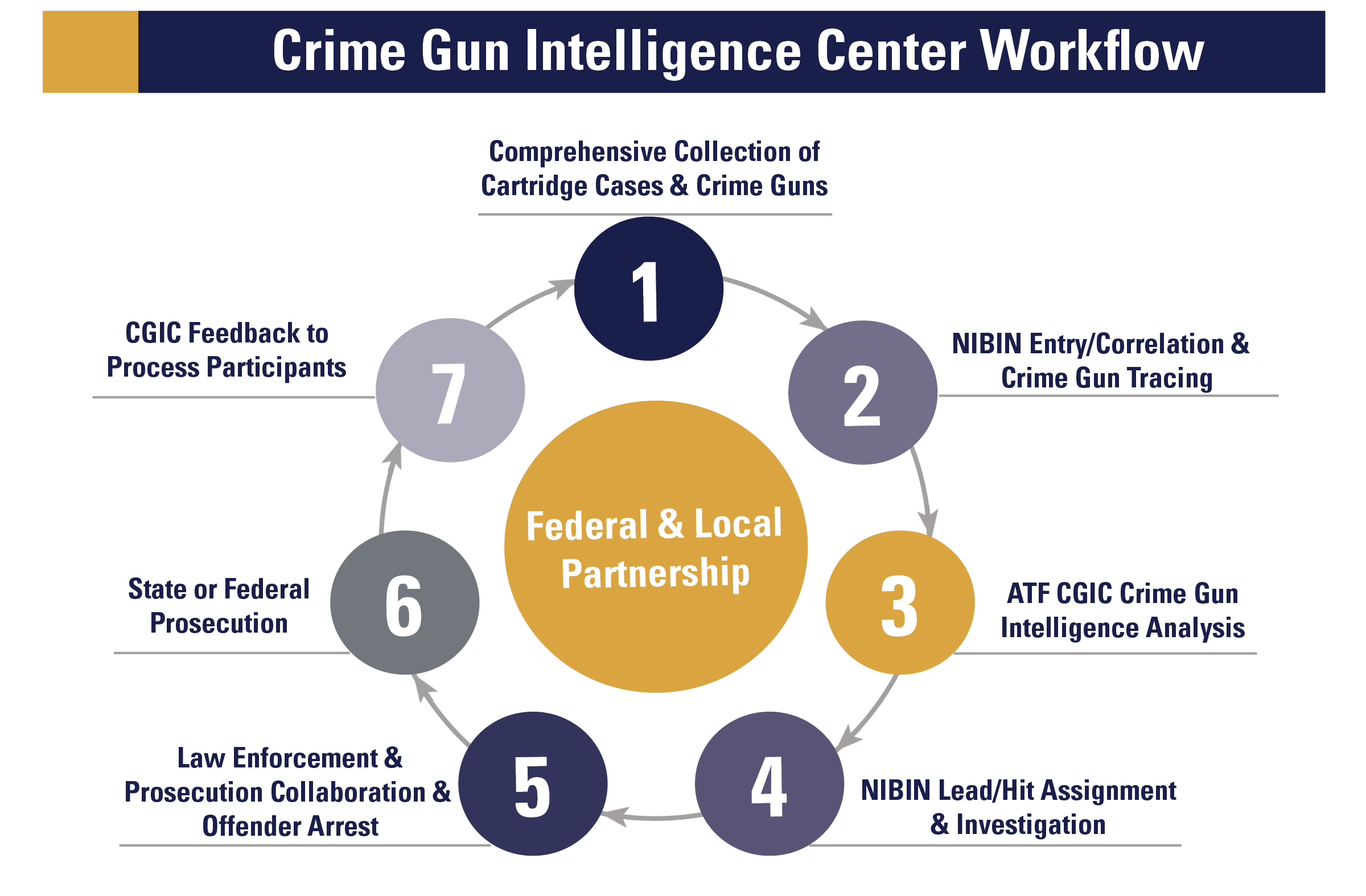 CGIC Process The National Crime Gun Intelligence Center Initiative