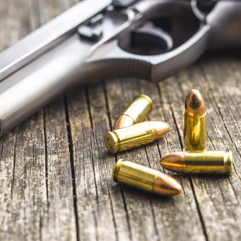 bullets-and-handgun
